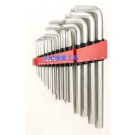 JJC Locomotive Tools Inch 13-Piece Set 2mm-19mm Extra Long L-Shaped Hex Wrench High Precision Made I