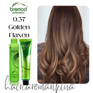9.37 GOLDEN FLAXEN Bremod Hair Color - With Oxidizer Set