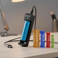 Rechargeable Universal Battery Charger for 18650 26650 17500 16340 14500 10440 21700 RCR123 Li-Ion B