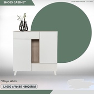 CASA -Shoe Rack Large Shoe Cabinet / Rak Kasut / Almari Kasut Bertutup / Kabinet Kasut/Adjustable Shelf Storage Cabinet/