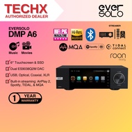 Eversolo DMP-A6 Hi-Res Music Streamer – Dual ES9038Q2M DAC, 6″ Touchscreen, AirPlay 2, TIDAL