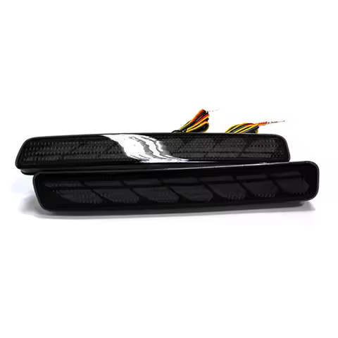 Rear Bumper Lamp 1 Pair LED Lights For Toyota NOAH VOXY 80 Pruis 40 Series Dynamic Black