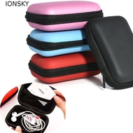 IONSKY HDD Bag Portable External Drive Protector HDD Carry Case Earphone Box Zipper Pouch