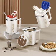 HOT AND COLD RESISTANT GLASS MUG STAINLESS STEEL MUG + BOX 913 BEST SELLING PRODUCT
