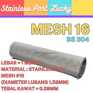 PROMO WIRE MESH KAWAT NYAMUK STAINLESS 304 MESH 16 - Sanjaya02