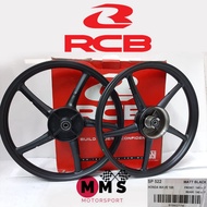 RACING BOY RB Sport Rim SP522 Honda Wave 100 EX5 Dream F/R 140X17 Matt Black 100% Original