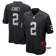 Men's NFL Las Vegas Raiders Ashton Jeanty 2025 Draft First Round Pick Black Limited American Footbal