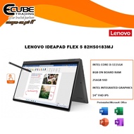 Lenovo IdeaPad Flex 5 14'' FHD Touch 2In1 Laptop ( INTEL i3-1115G4,8GB,256GB SSD,OFFICE H&S 2019, W1