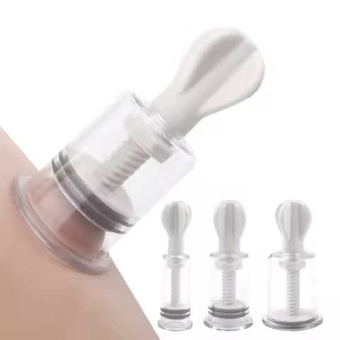 Nipple Sucker Breast Enlarger Pump Bdsm Bondage Breast Stimulator Erotic Product Pussy Clit Suction 