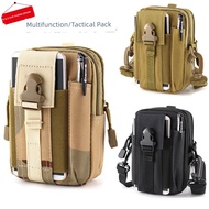 wallet for man dompet Waist Bag Men Multifunctional Mobile Phone Bag Hanging Bag Vertical Tactical B