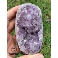 Natural Uruguay Purple Crystal Amethyst 355g Natural Amethyst Town/Amethyst Cluster/Amethyst 355g [Large Crystal Flower]