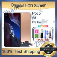 Original AMOLED Poco F5 F5 Pro 5G LCD Screen Replacement