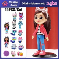 Mainan Gabby's Dollhouse Gabby Figure Set Gabby Girl Toys Mainan Koleksi Anak Children birthday gift