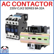 CJX2 Series Rail Mount AC Magnetic Contactor 0910 1210 1810 3210 4EVER HARWARE