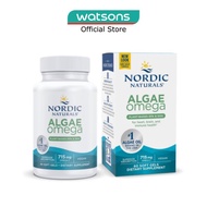 NORDIC NATURALS Algae Omega 625Mg 100% Vegetarian Omega-3 60 Soft Gels