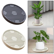 [Miskulu] Plant Stand, Round Flower Pot Mover, Plant Trays, Silent Flower Pot Tray for Yard, Vase, Deck, Home,