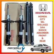 Original Honda City GD8 SEL Jazz GD SAA 2003-2007 Front Rear Shock Absorber [1 Pair (LH+RH)]