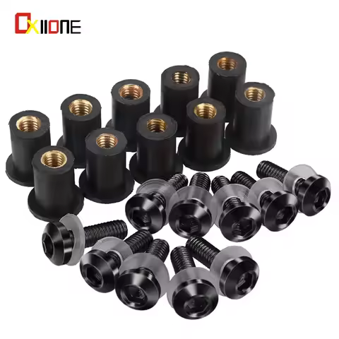 5MM Fairing Windscreen Bolts Kit For HONDA CBR600 F2 F3 F4 F4I CBR600RR CBR650R CBR900RR CBR929RR CB