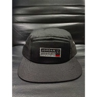Pesona HAT JORDAN five panel hat woven embroidered distro men women original 5 panel hat - original 