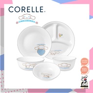 Corelle Sanrio Cinnamoroll Dinnerware 5p Set / 3 Styles for One Person