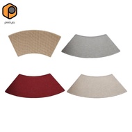 [prettyia] Soft Curved Bath Mat Absorbent Bathroom Rug Anti Slip Rubber Floor Mat Washable for Bathr