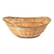 BREAD BAMBOO BASKET OVAL SHAPED
