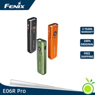 Fenix E06R Pro Flashlight Small Portable Strong Light Concentrated Charging UV Atmosphere Light