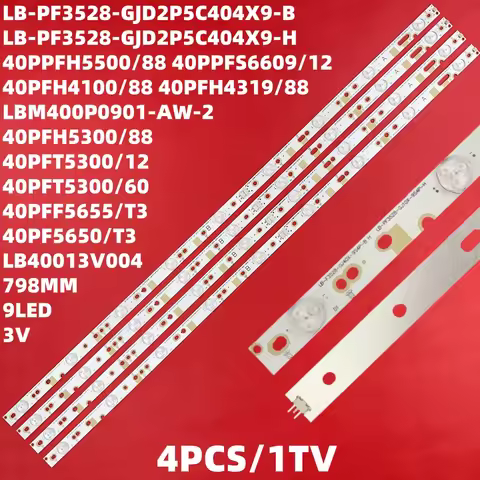 LED Backlight Strip For SH.ARP LC-40LE460X AOC LE40D3142 Le40d1452 Le40d1442/20 LD40E01M LE40D1442 T