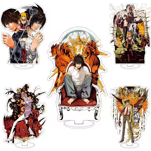 15CM Anime Death Note Desktop Display Acrylic Stand Model Cosplay Characters Ornament Accessories Go