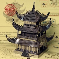 Chinese Style 3d Metal Puzzle Diy Building Assembly Toy Model I6p5