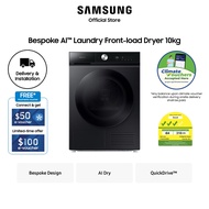 Samsung DV10BB9440GBSP Bespoke AI™ Dryer, 10kg, 5 Ticks