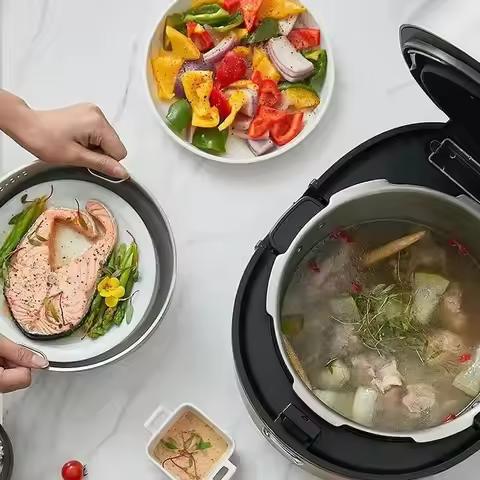 Electric pressure cooker multifunctional new household intelligent large capacity electric pressure 