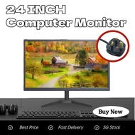 SG STOCK PC Monitor 24 inches/ 75Hz 22V Display Murch Tablet Laptop Office HD Display 1ms Frameless 