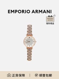 EMPORIO ARMANI 女士手錶玫瑰金色[平行進口]