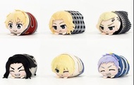 日本直送 東京復仇者趴趴團子公仔 整盒一套 佐野萬次郎 松野千冬 場地圭介 花垣武道 三谷隆 龍宮寺堅 全6種
