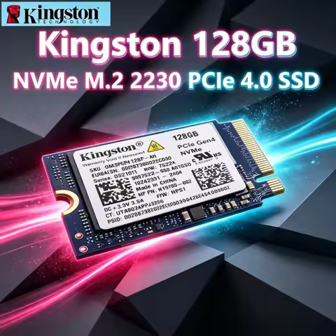 Fast‑response Original Kingston 128GB M.2 2230 NVMe PCIe4.0 Internal SSD For Thin Laptop System Upgr