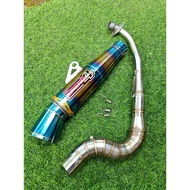 Nlk Pipe canister contour open specs exhaust Pipe for Wave 125 Xrm 110/125 Wave 100/110/115 Rs125 Fu