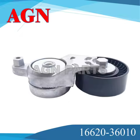 for TOYOTA CAMRY ASV50 2.5L RAV4 AVA42 2.5L SIENNA ASL20 2.7L Engine Pulley Tensioner, 16620-36010 1