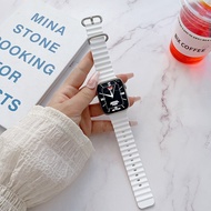 Soft silicone Watch strap for H10 Ultra HAFU H10Pro Watch Series 4 5 6 7 8 diameter 38 40 41 42 44 4