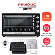 Pensonic 100L Super Large Electric Oven | PEO-1111 (Large Oven Big Oven Ketuhar Elektrik 电烤箱)