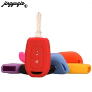 【cw】 jingyuqin Silicone Car Key FOB for Renault Duster dacia Scenic Master Megane Logan Clio Captur Keyless Rubber Case Cover Protect