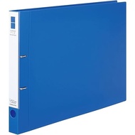 KOKUYO File D-ring file, smooth style, A3, horizontal type E, 200-sheet capacity, blue F-UDS423B
