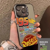 SFboyStyleMix Casing Lightning McQueen 95 Cars Phone Case for Poco X7 X6 F6 M6 X5 F5 Pro C65 Mi