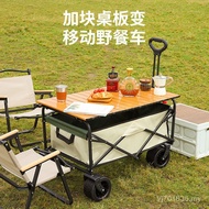 Camper Camper Picnic Car Trolley Camping Outing Car Trailer Portable Trolley Outdoor Foldable VHLY