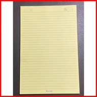♙ ◧ ◿ ✌ Victory Yellow Pad Paper 1/4 Pad, 1/2 Crosswise, 1/2 lengthwise