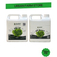 pH Up & pH Down Combo Set | Water pH Adjuster for Hydroponics, Aquaponics & Garden