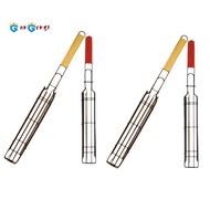 Stainless Steel Grill Grill Cage Wooden Handle BBQ Grill Clip Grill Rack Iron Grill