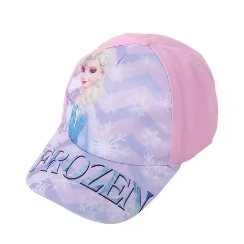 Dsn Frozen Hat Elsa Anna Baseball Cap Frozen Princess Girls Children Hats Summer Breathable Adjustab
