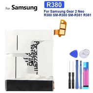 High-Capacity For Samsung Gear 2 Neo R380 SM-R380 SM-R381 R381 EB-BR380ABE 300mAh Watch Battery