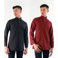 Kurta Moden Slim Fit Cekak Musang